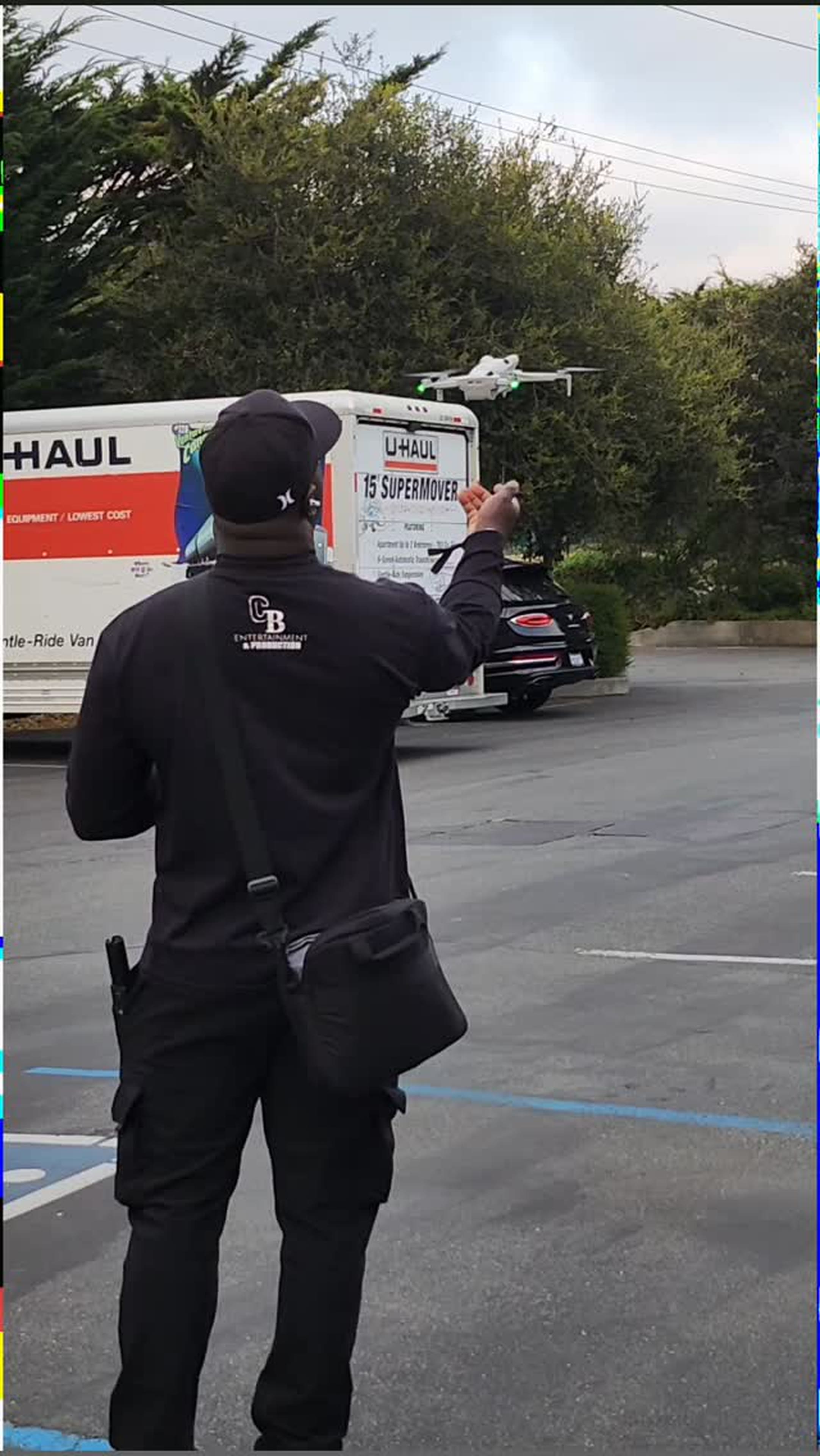 CBENT drone pilot at work